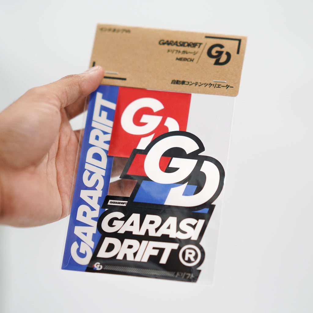 GD Sticker Package V2 | Garasi Drift Merchandise