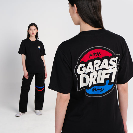 Garasi Drift Basic T-Shirt Dorifuto Black