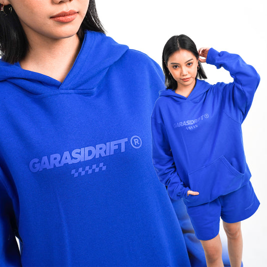 Garasi Drift Essential Hoodie Curated Blue