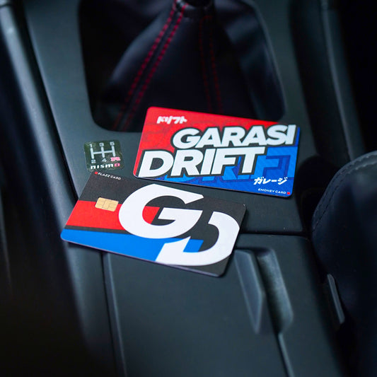 Garasi Drift Flazz & E-Money Card