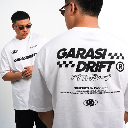 Garasi Drift Essential T-Shirt PBP White