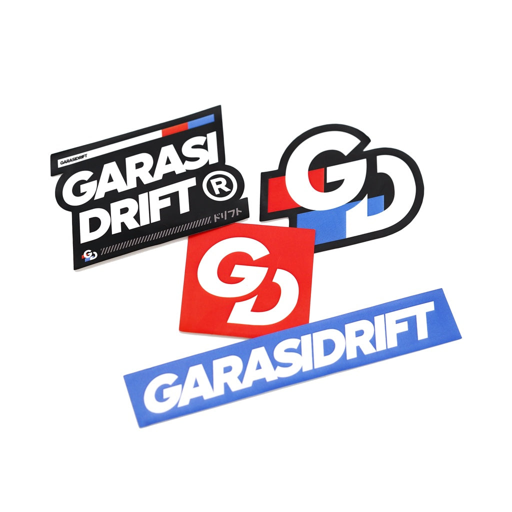 GD Sticker Package V2 | Garasi Drift Merchandise
