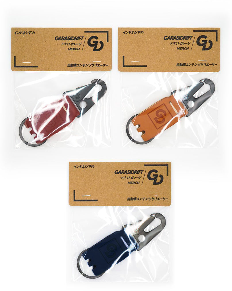 GD Leather Keychain V3 | Garasi Drift Merchandise