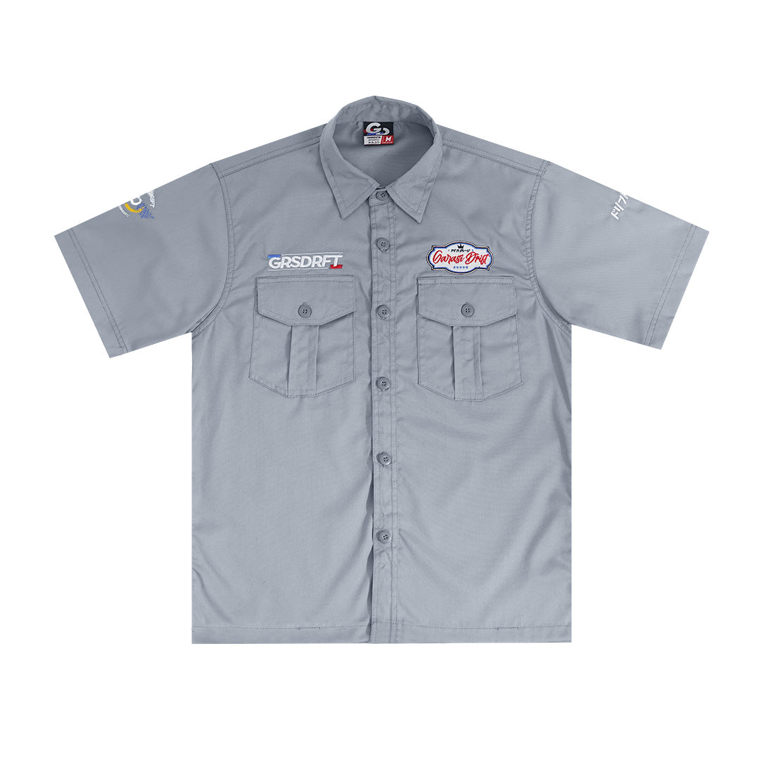 Workshirt Grey | Garasi Drift Merchandise