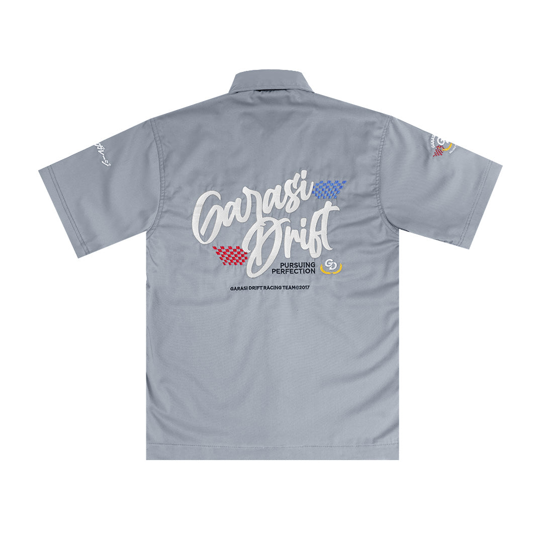 Workshirt Grey | Garasi Drift Merchandise