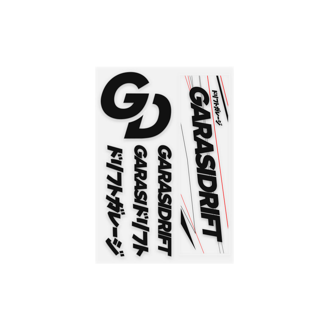 GD Sticker Package V3 | Garasi Drift Merchandise
