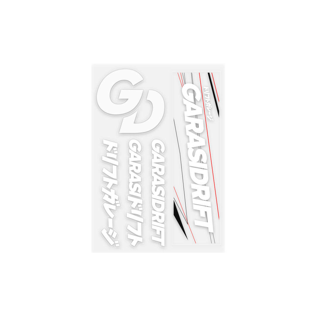 GD Sticker Package V3 | Garasi Drift Merchandise