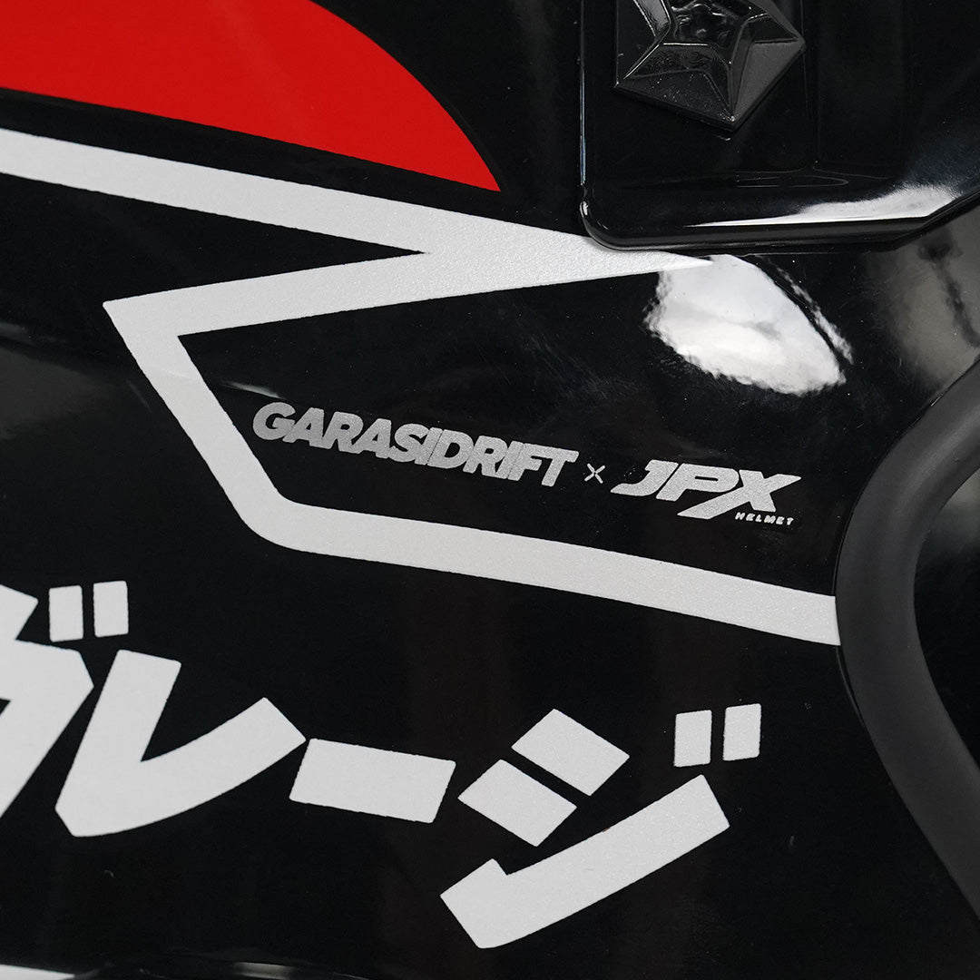 JPX Helmet type MX 726 R Garasi Drift x JPX