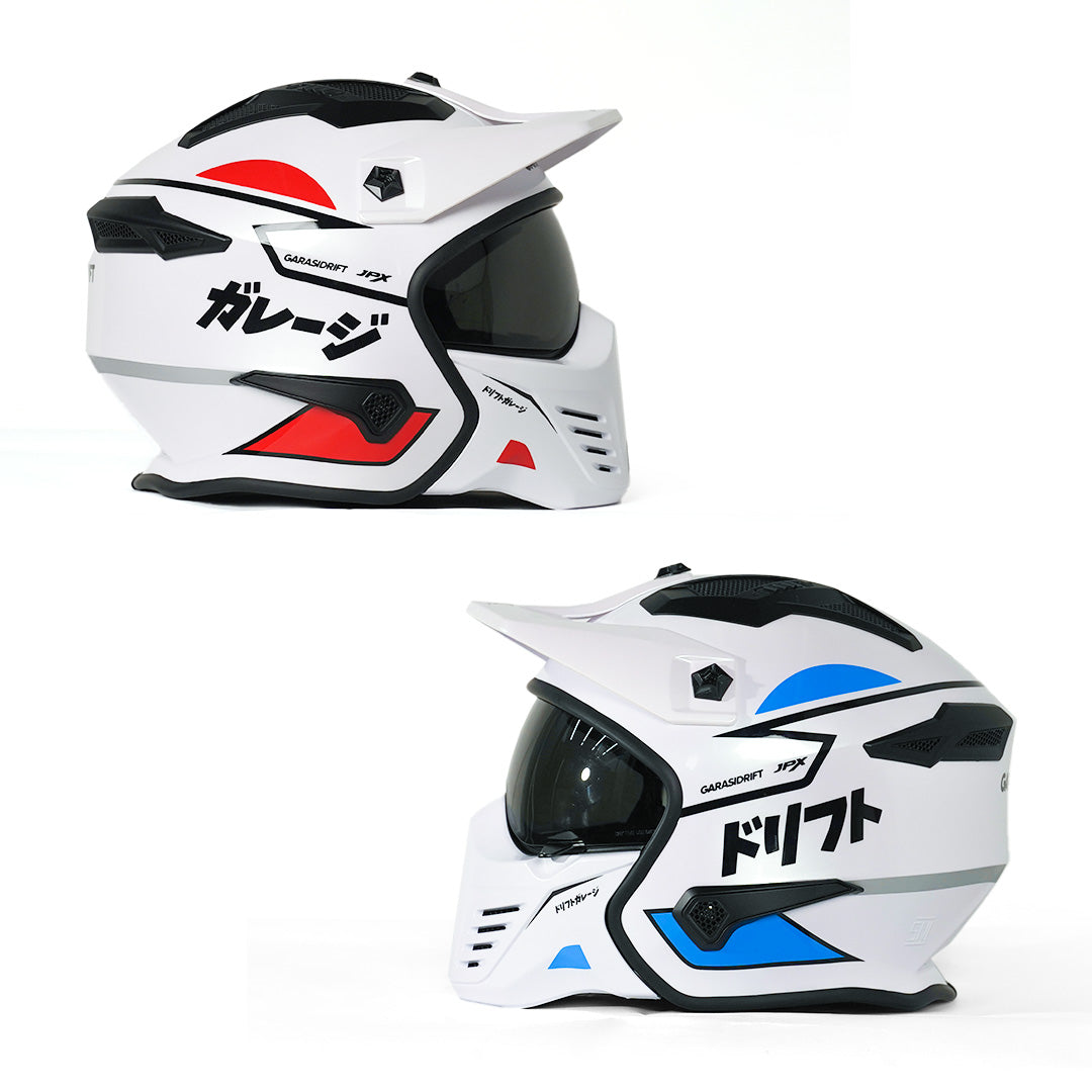 JPX Helmet type MX 726 R Garasi Drift x JPX