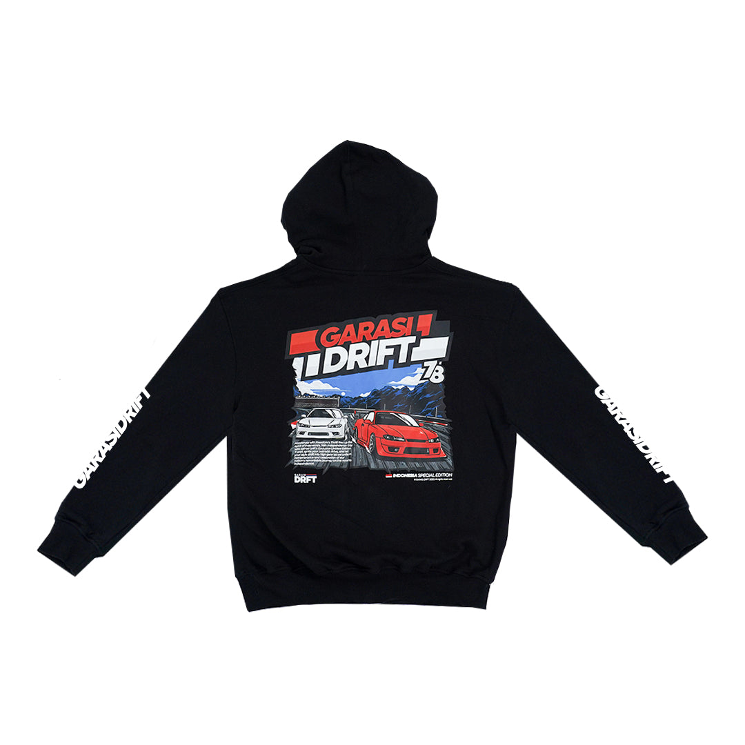 Hoodie Kemerdekaan 78 Special Edition Black | Garasi Drift Merchandise