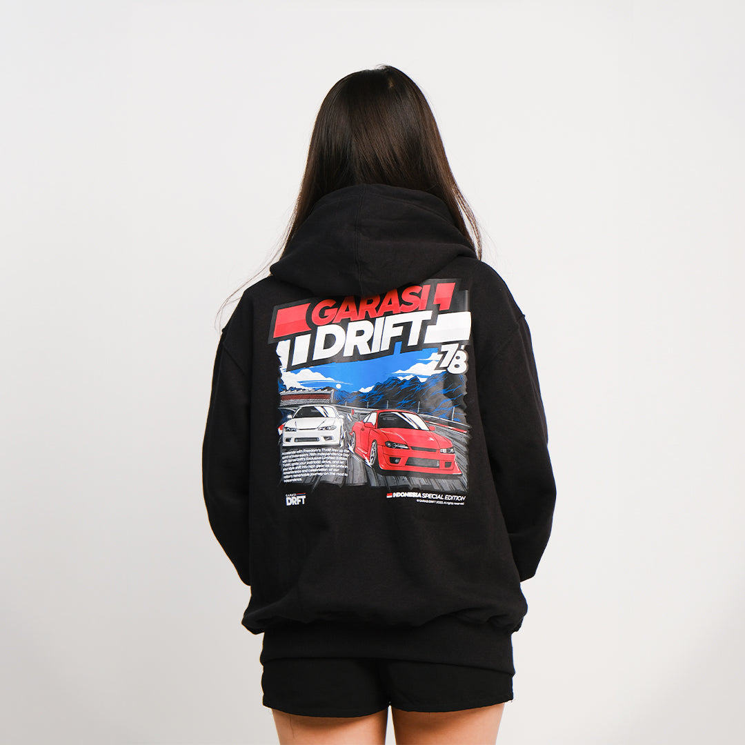 Hoodie Kemerdekaan 78 Special Edition Black | Garasi Drift Merchandise
