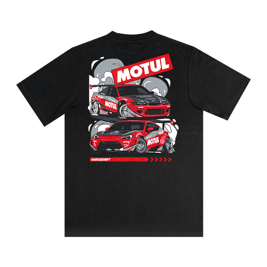 Garasi Drift x Motul T-Shirt Black
