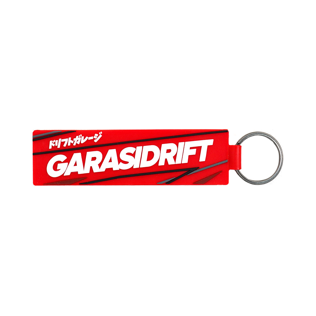Garasi Drift GDRT Rubber Keychain