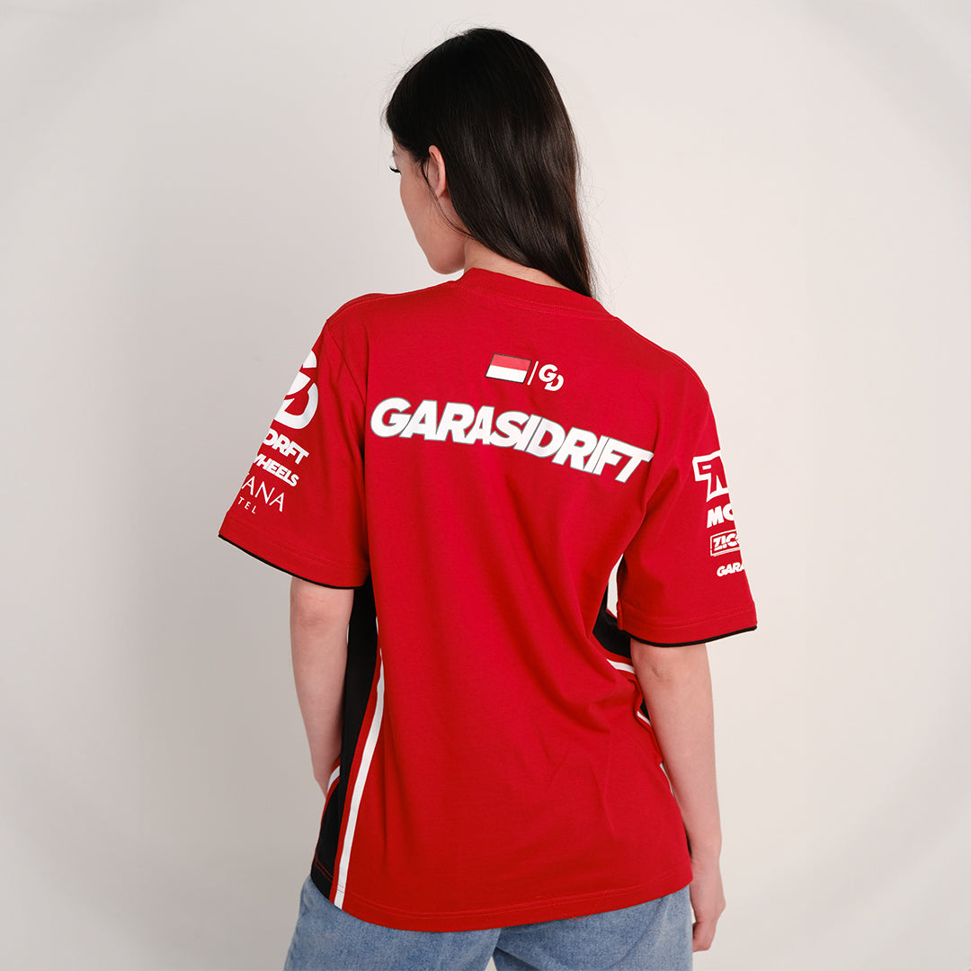 Garasi Drift GDRT 2023 T-Shirt Red