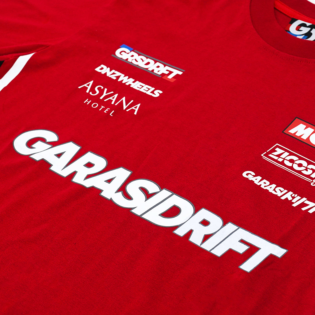 Garasi Drift GDRT 2023 T-Shirt Red