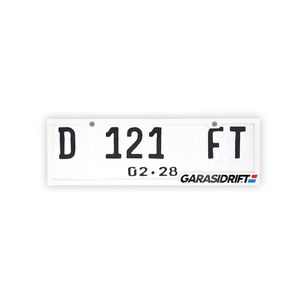 Garasi Drift Licence Frame Plate
