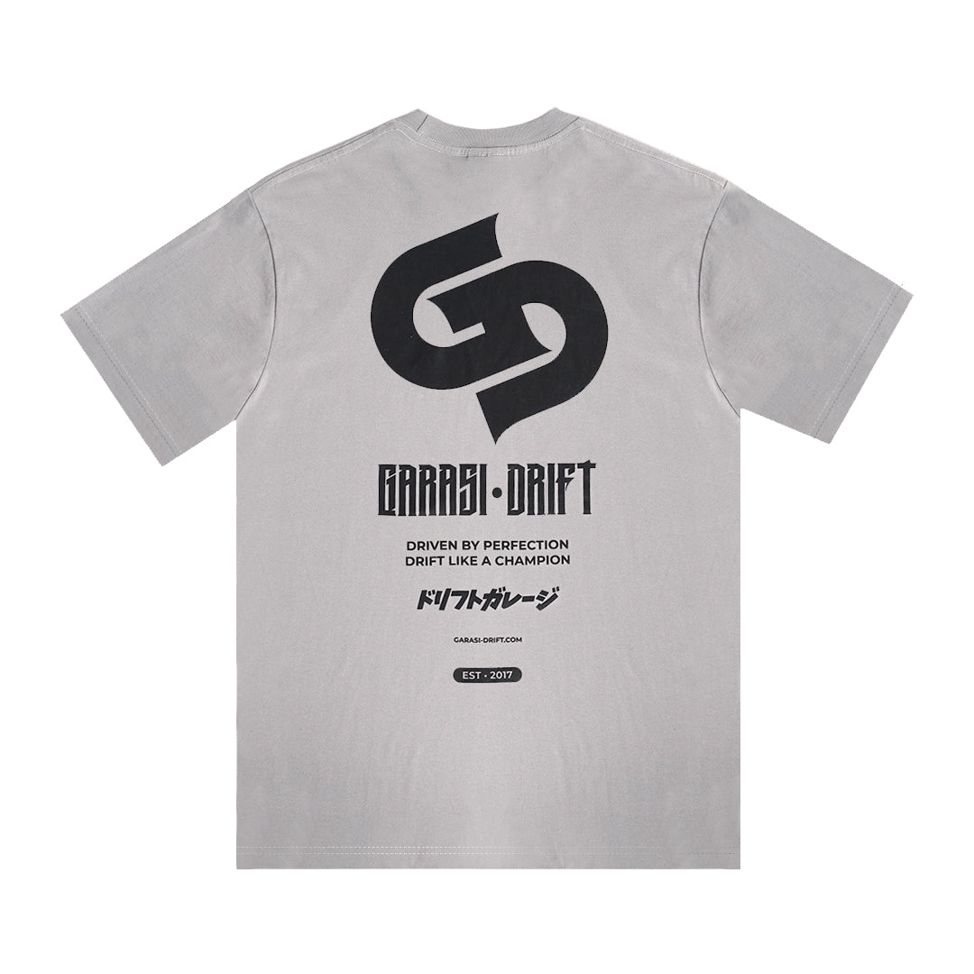 Garasi Drift Basic T-Shirt GD à la mode Grey