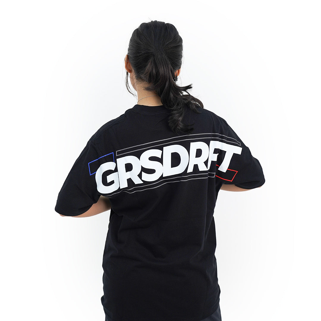 Garasi Drift T-Shirt GRSDRFT Wide Black