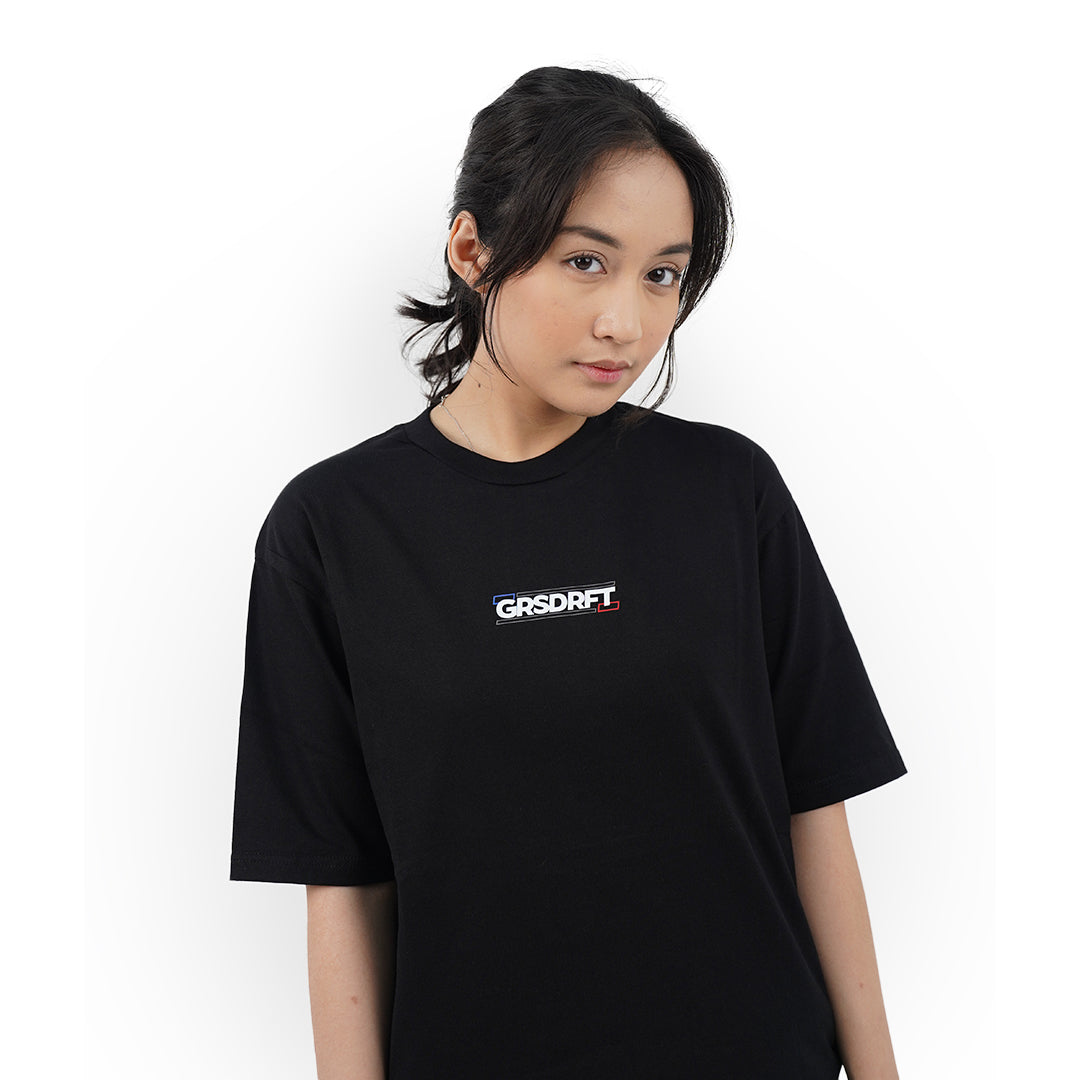 Garasi Drift T-Shirt GRSDRFT Wide Black