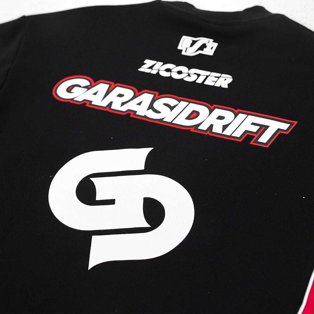 Garasi Drift Racing Team 2024 Crewneck Black Pink