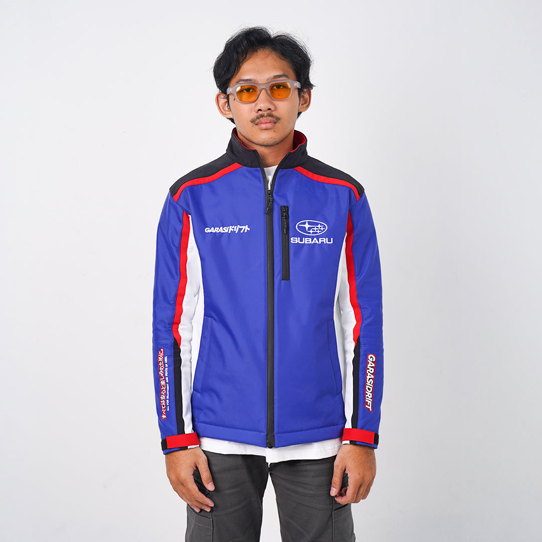 Garasi Drift X Subaru Signature Jacket Blue