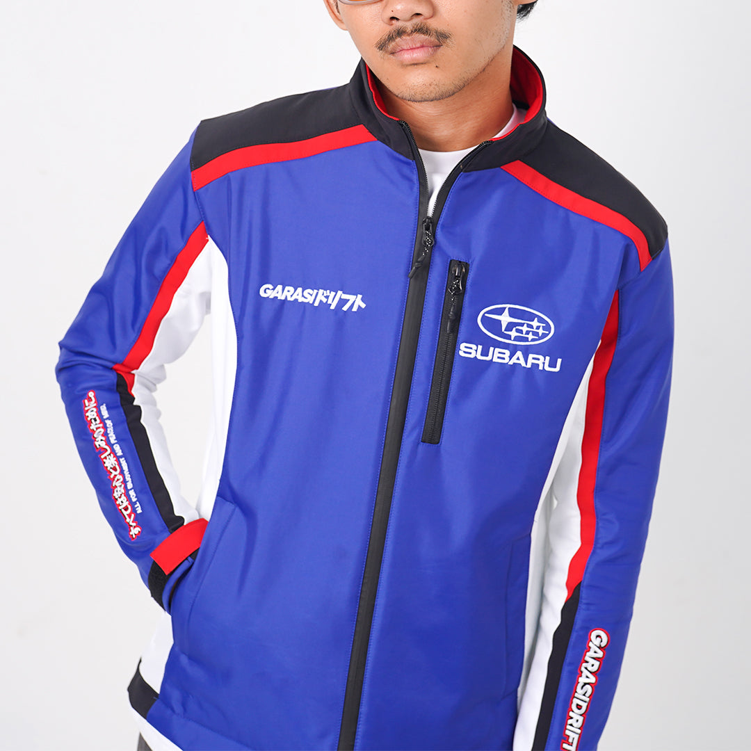 Garasi Drift X Subaru Signature Jacket Blue