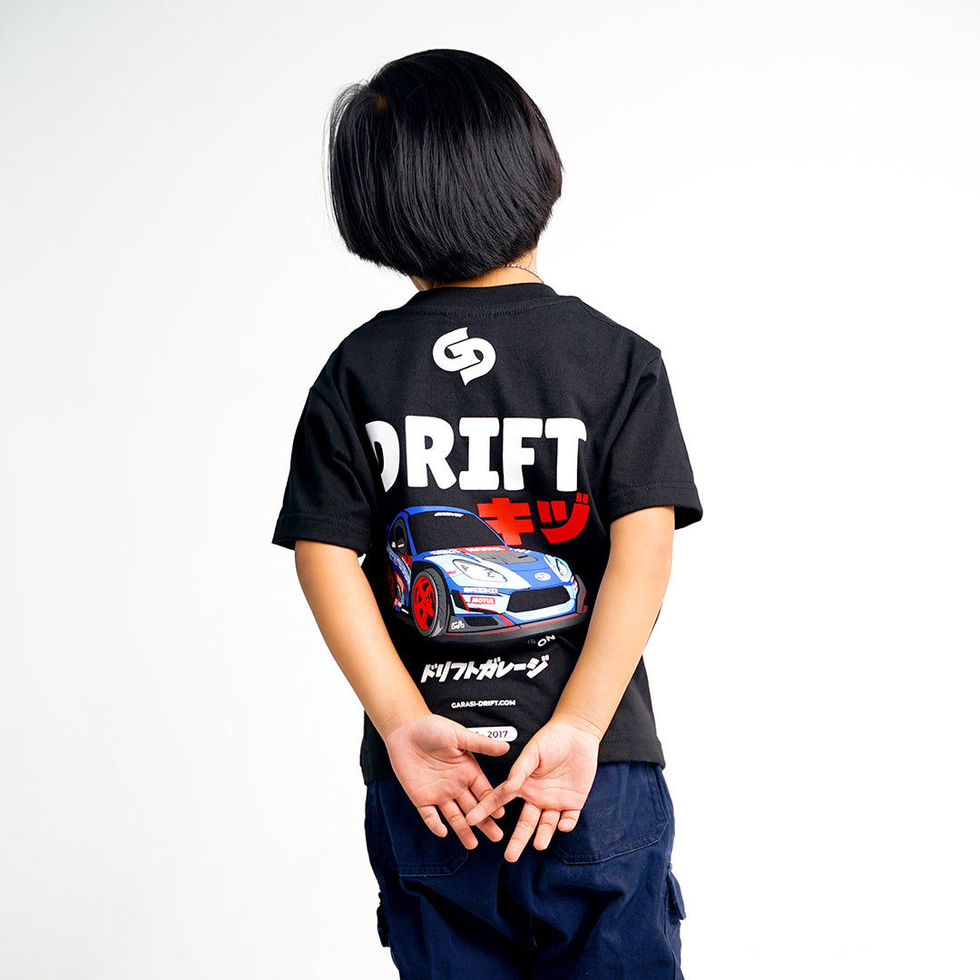 Garasi Drift Kids T-Shirt BRZiko Black