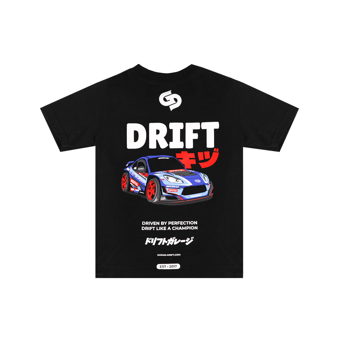 Garasi Drift Kids T-Shirt BRZiko Black