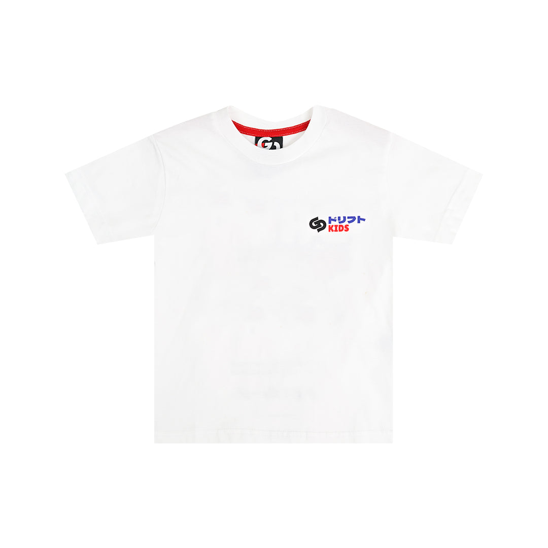 Garasi Drift Kids T-Shirt BRZiko White