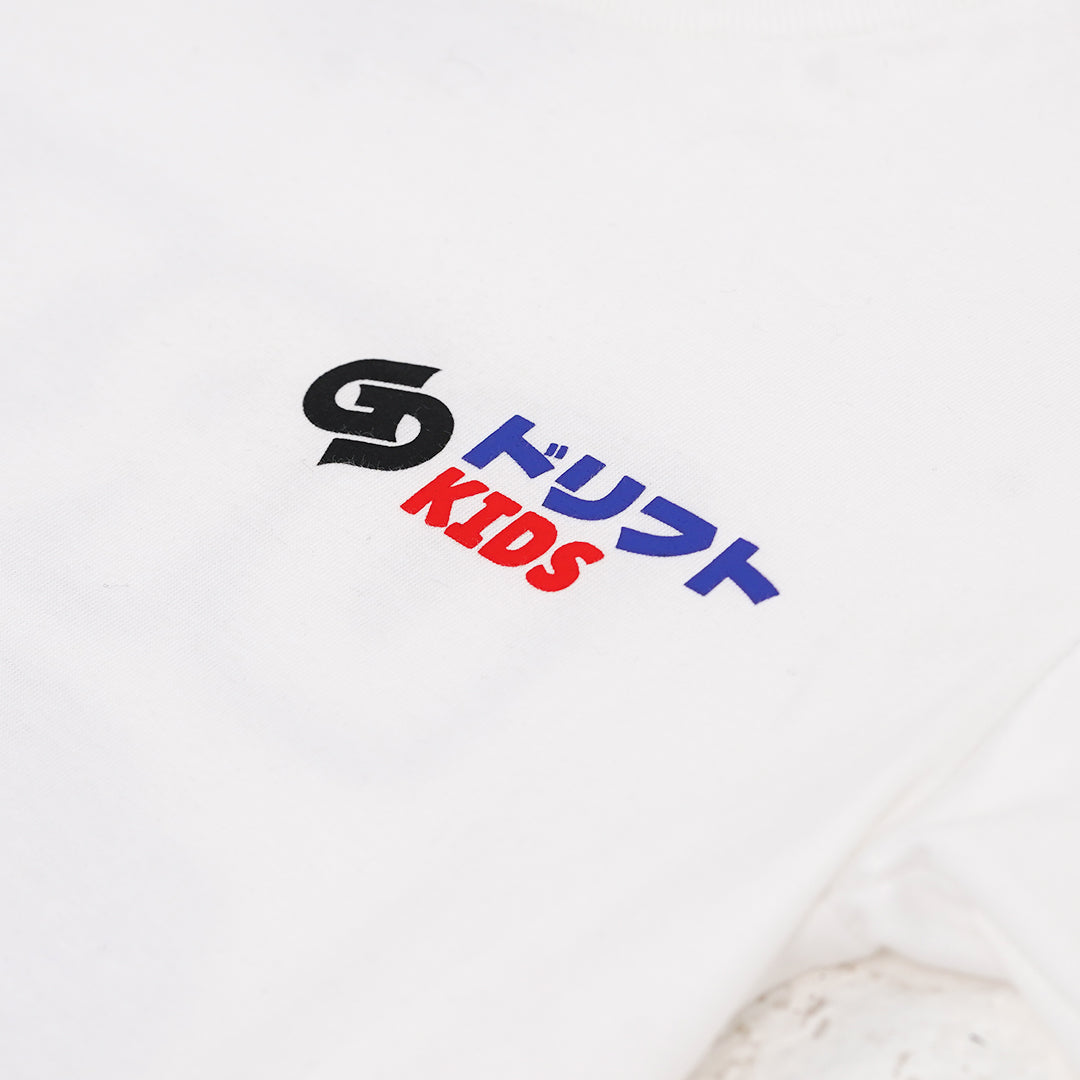 Garasi Drift Kids T-Shirt BRZiko White