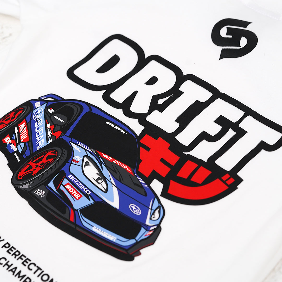 Garasi Drift Kids T-Shirt BRZiko White