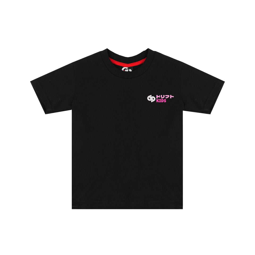 Garasi Drift Kids T-Shirt Drift Pig Black