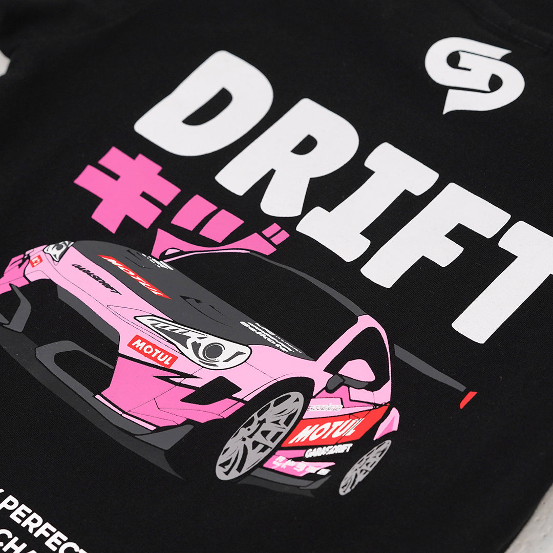 Garasi Drift Kids T-Shirt Drift Pig Black