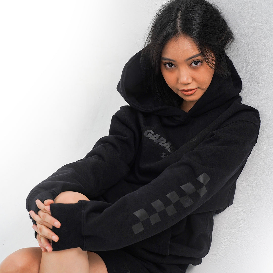 Garasi Drift Essential Hoodie Black