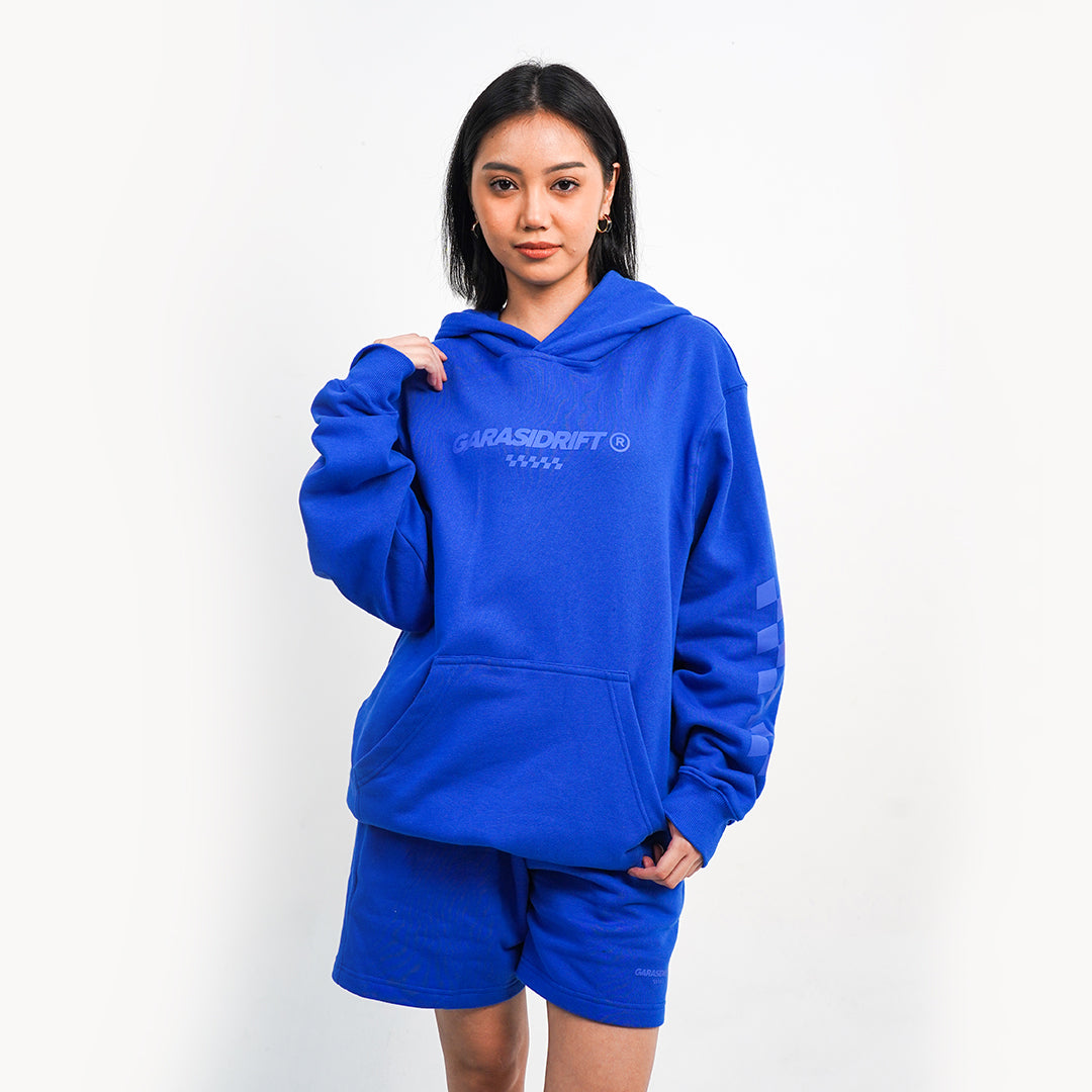 Garasi Drift Essential Hoodie Curated Blue