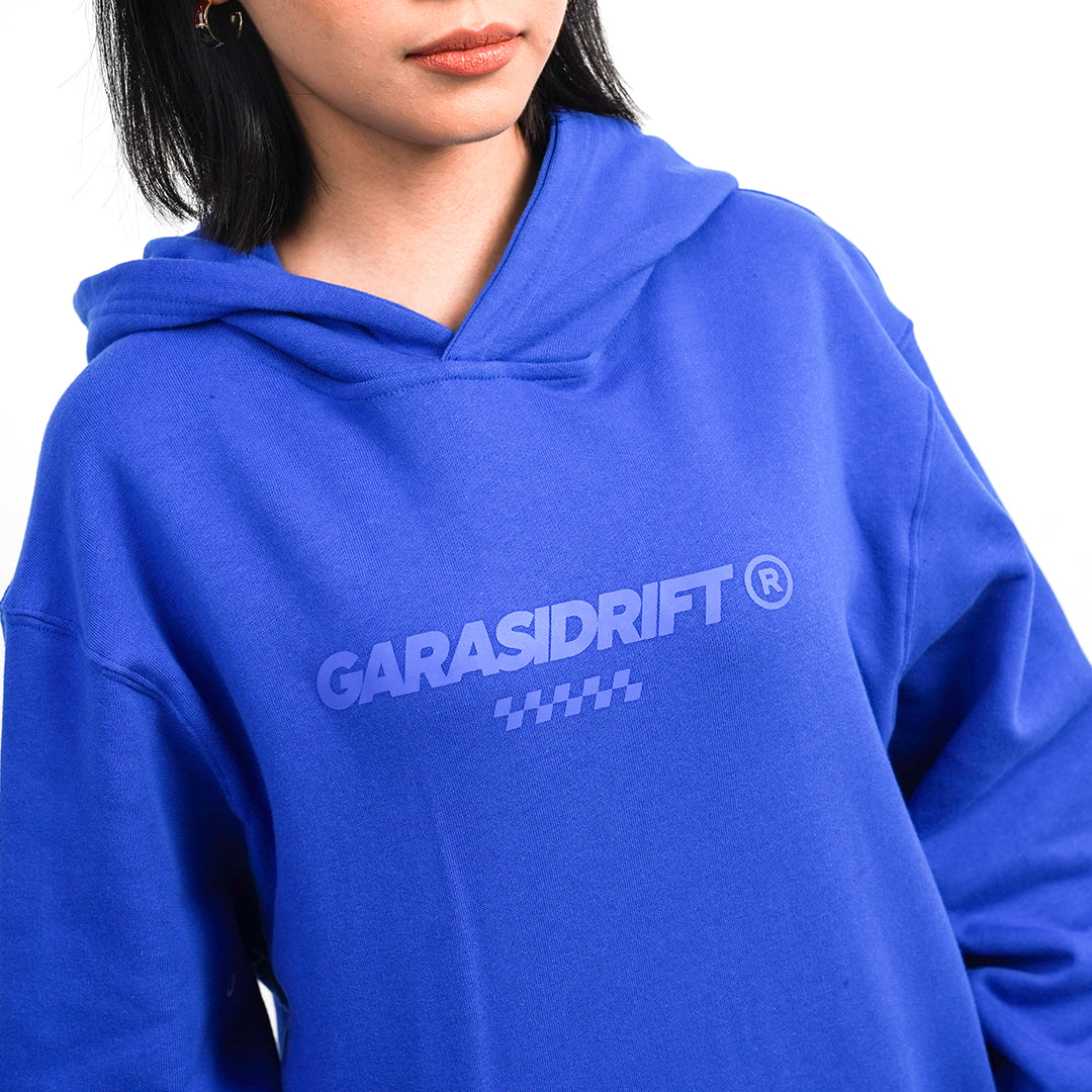 Garasi Drift Essential Hoodie Curated Blue