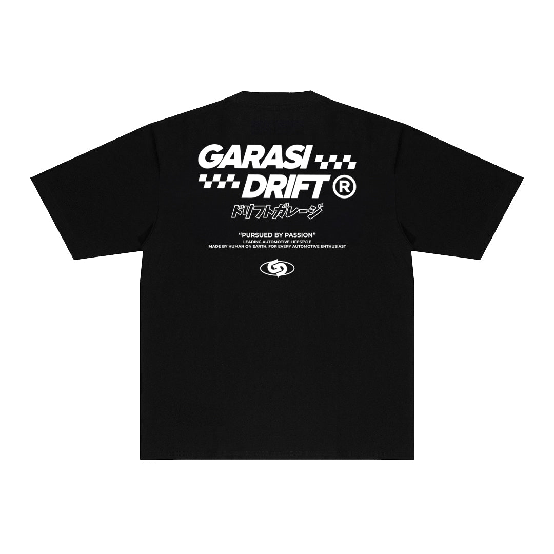 Garasi Drift Essential T-Shirt PBP Black