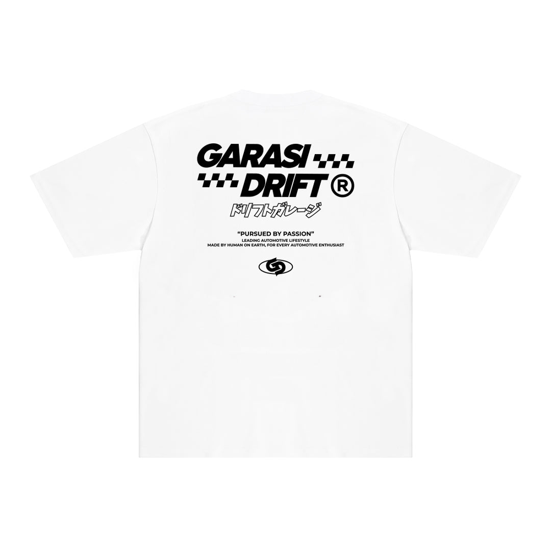 Garasi Drift Essential T-Shirt PBP White