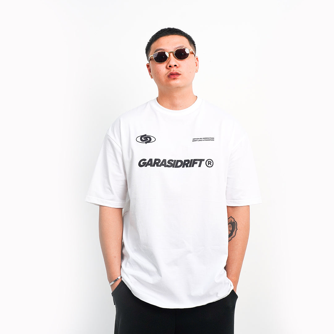 Garasi Drift Essential T-Shirt PBP White