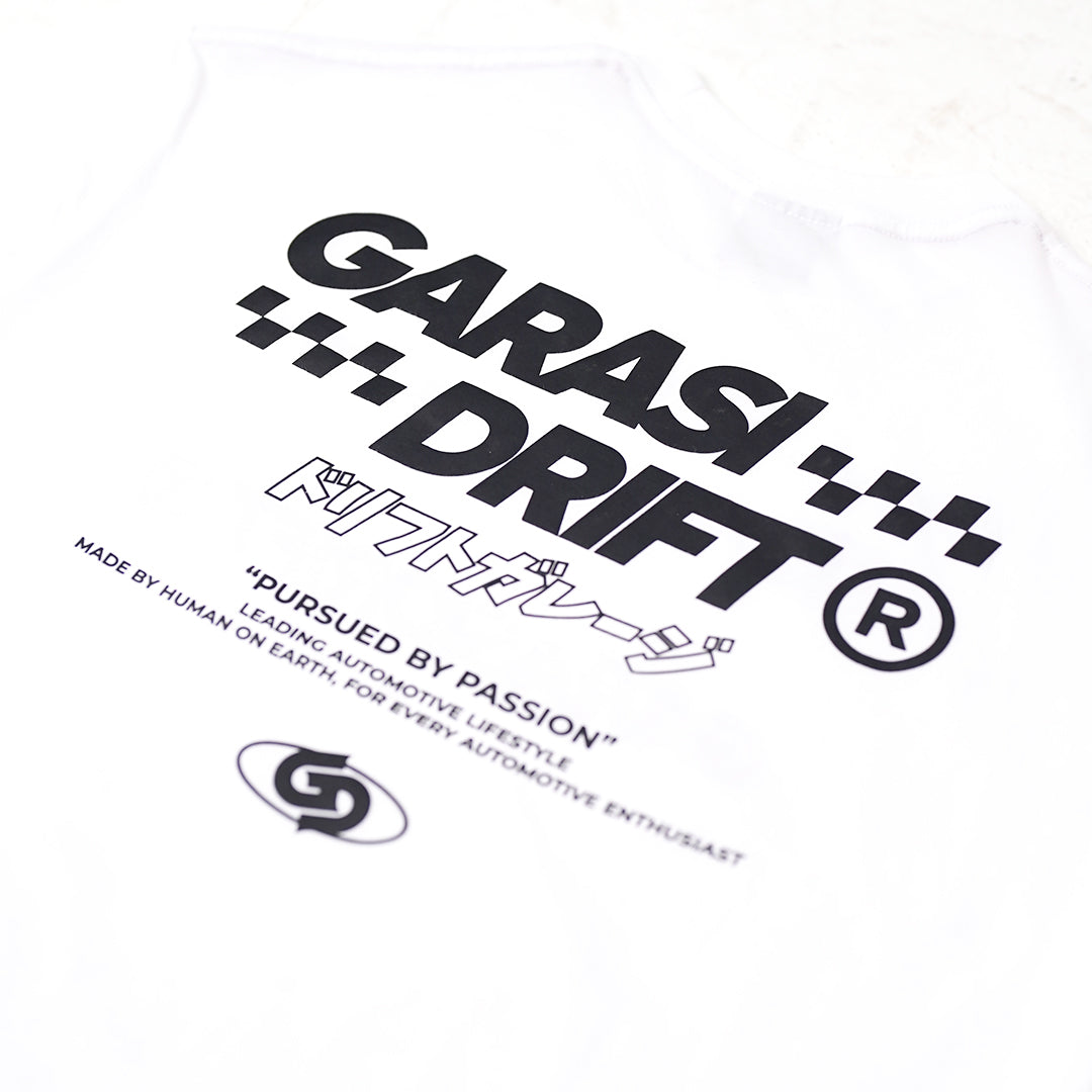 Garasi Drift Essential T-Shirt PBP White