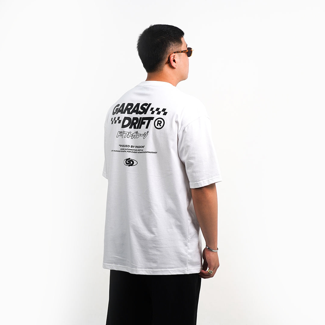 Garasi Drift Essential T-Shirt PBP White