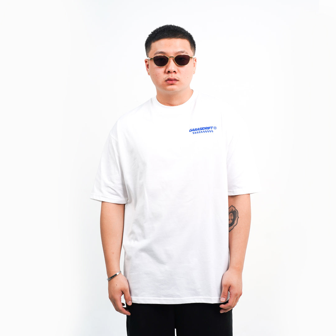 Garasi Drift Essential T-Shirt Orbit White