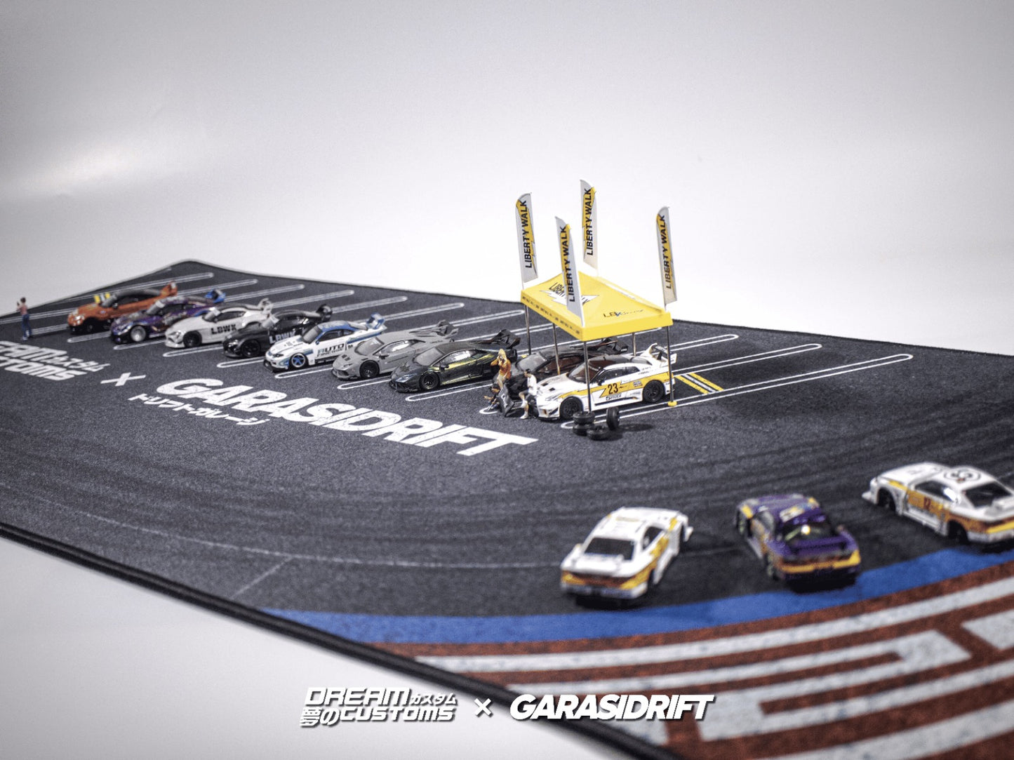 Garasi Drift x Dream Custom Diorama Mousepad