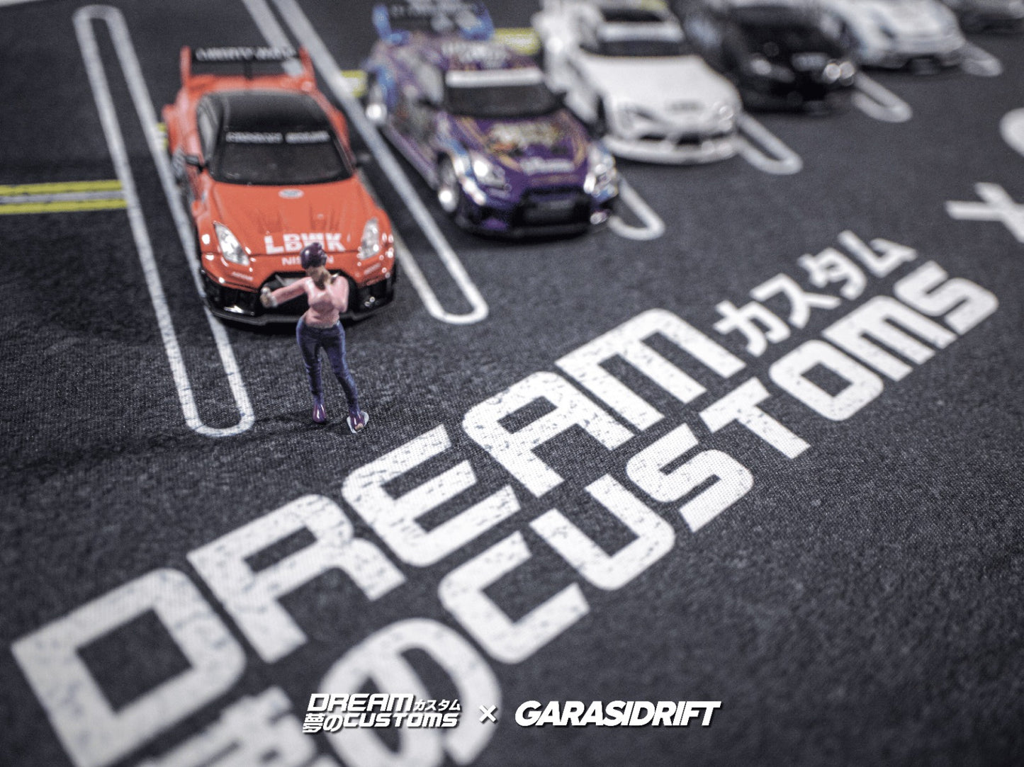 Garasi Drift x Dream Custom Diorama Mousepad