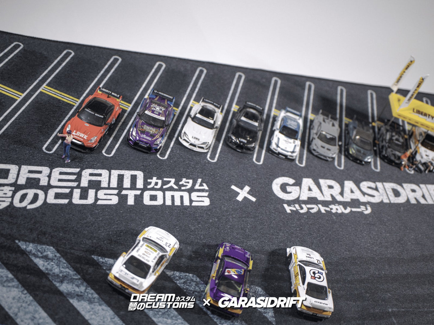 Garasi Drift x Dream Custom Diorama Mousepad