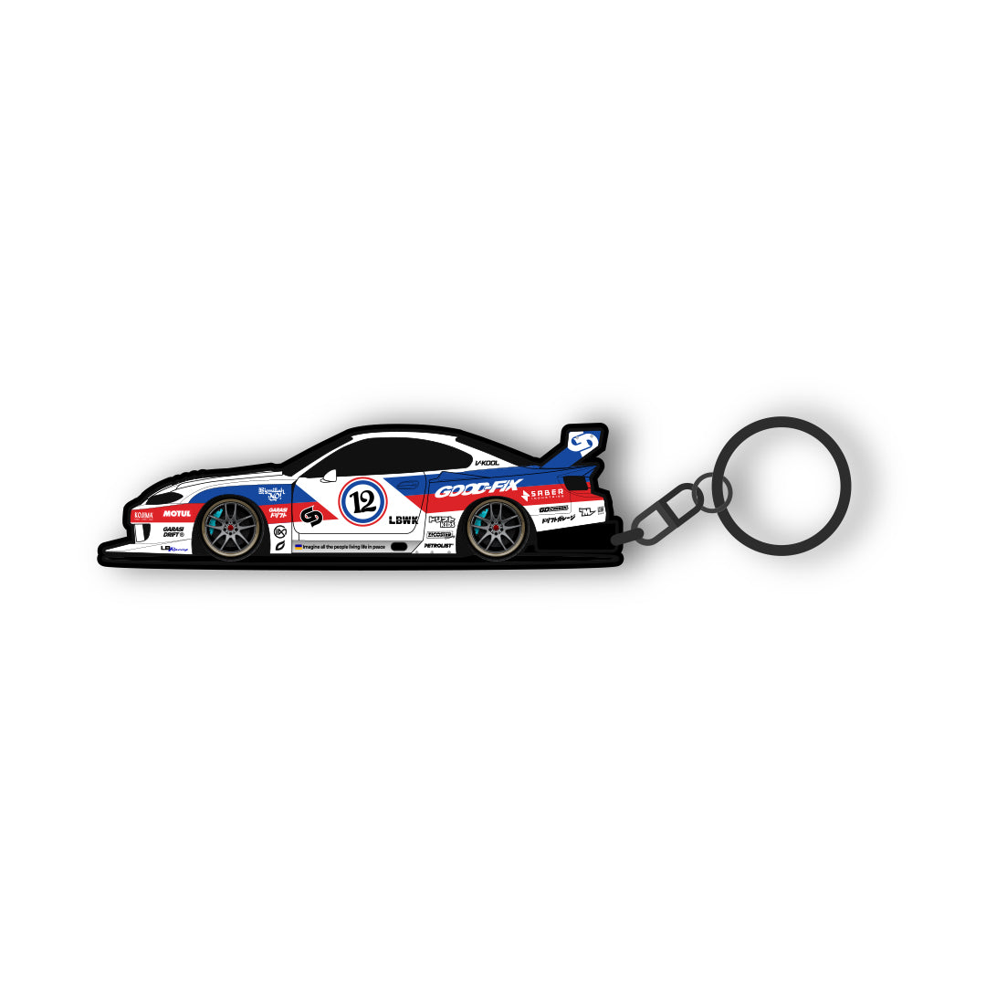 Garasi Drift Acrylic Keychain Monalisa Tricolor