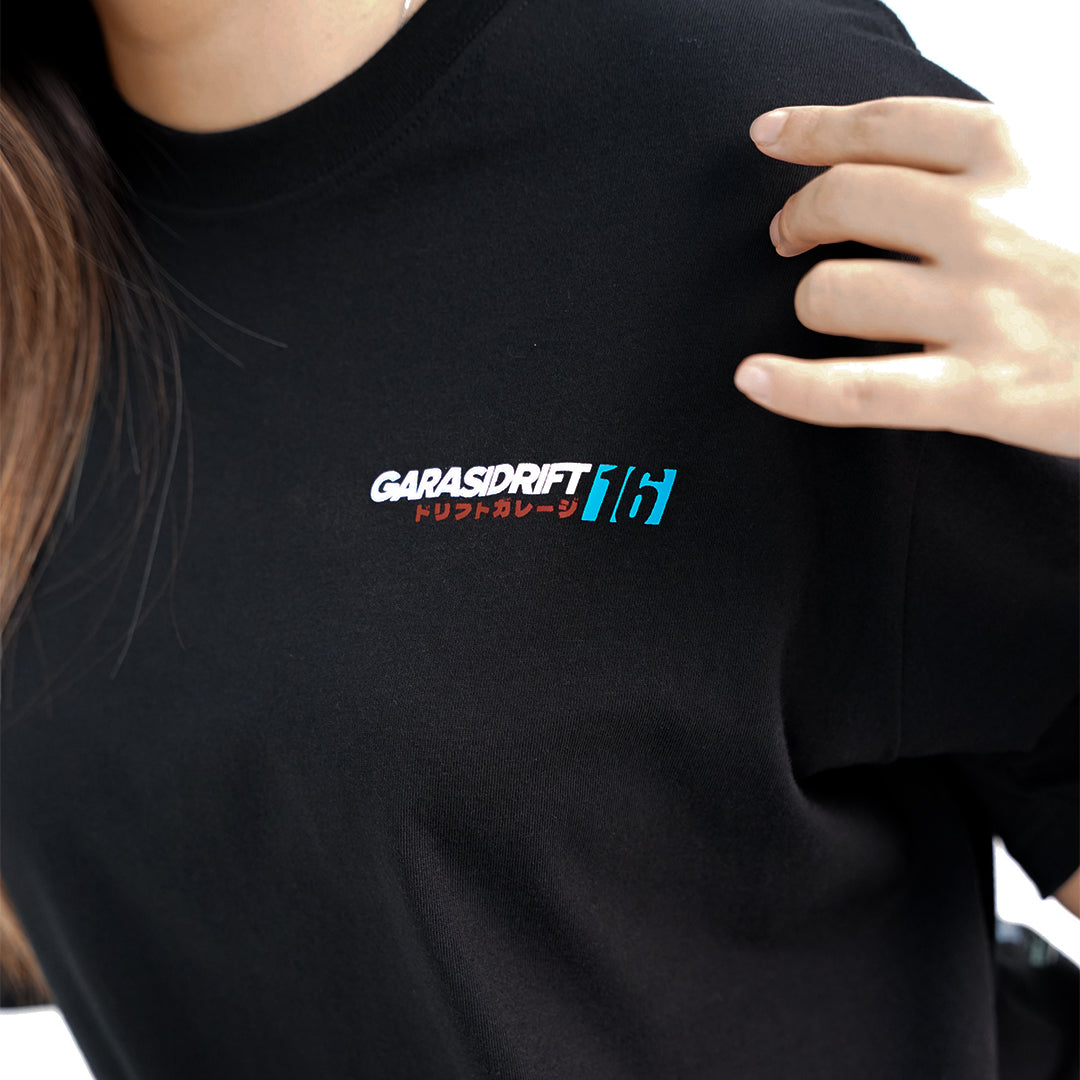 Garasi Drift T-Shirt The New Legendary 180SX Black