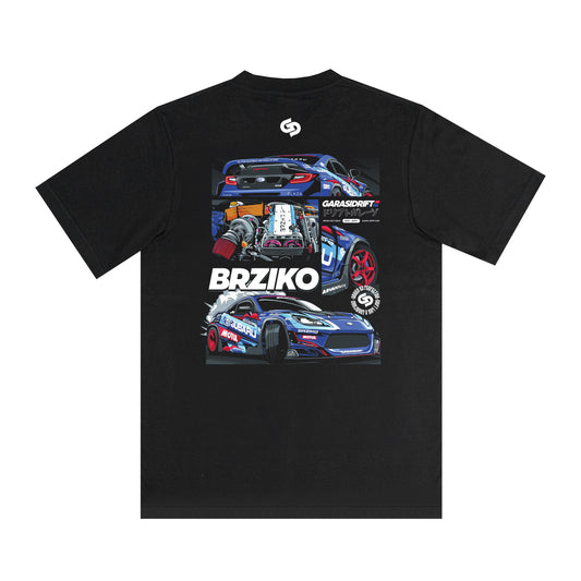 Garasi Drift T-Shirt The Ultimate BRZiko BRZ Black