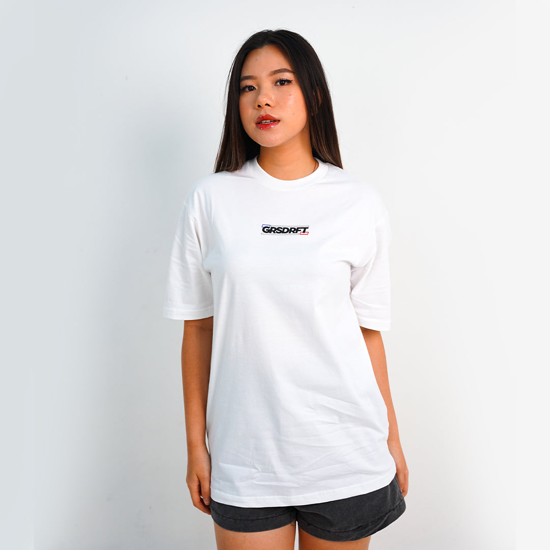 Garasi Drift T-Shirt GRSDRFT Wide White