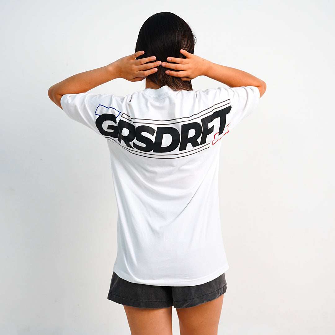 Garasi Drift T-Shirt GRSDRFT Wide White